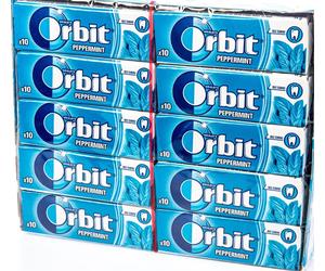 Wrigley's Orbit Peppermint chewing gum Carton 30 pcs 420 g