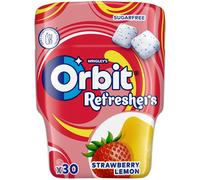 Wrigley's Orbit Refreshers Strawberry Lemon dragee can 67g