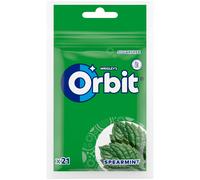 Wrigley's Orbit Spearmint chewing gum bag 29g