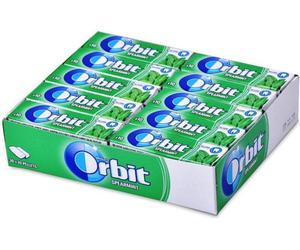 Wrigley's Orbit Spearmint chewing gum Carton 30 pcs 420 g