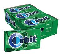 Wrigleys Orbit Spearmint Sugarfree Chewing Gum 14 Piece Pack Box Of 12 Packs