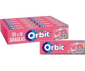 Wrigley's Orbit Watermelon Chewing Gum Full Box 30 x 14g- Free Delivery