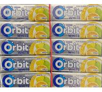 Wrigley's Orbit White Fruit Sugar Free Chewing Gum 30 pieces x 14g Carton