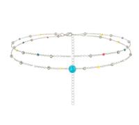Wriidy Layered Solar System Waist Chain Universe Planets Belly Chain Colorful Beads Body Chain Jewelry Accessories for Women , 30+8 inchs, Non-Precious Metal, No Gemstone