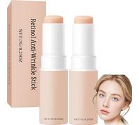 Wrinkle Bounce Multi Balm, Retinol Firming Serum Stick for Face Neck, Anti-Wrinkle Moisturizing Balm with Hyaluronic Acid, Portable Skincare Stick for Eyes Fine Lines (2Pcs)