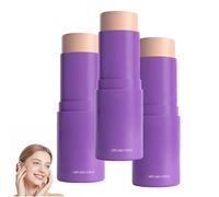 Wrinkle Core Stick, Moisturing Stick, Daily Hydrating Care Cream for All Skin, Anti-Aging, Firming Skin, Quickly Absorbing, Moisturizer for Face & Body, 10g (3PCS)