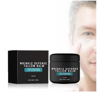 Wrinkle Defense Tallow Balm, Skin Care for Men Tallow, Forge - Anti-aging Tallow Balm, Day and Night Moisturizer for Face Men, Grass Fed Beef Tallow Balm, Mens Face Skincare Kit (Night Serum)