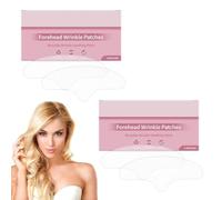 Wrinkle Patches 4 pcs, Forehead Wrinkle Patches, Facial Patches, Anti Wrinkle Patches, Reusable Forehead Wrinkle Patch, Suitable for Moisturizing Forehead, Reducing Frown Lines, Face Lift