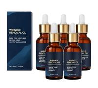 Wrinkle Removal Oil & Eye Tightening Serum - Face Oil, 30ml Hydrating & Moisturizing for Dark Circles, Puffy Eyes, Fine Lines | Non-Greasy, Anti-Aging, Rejuvenating Complexion | Women & Men (5)