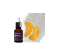 Wrinkle Renew Ultra Concentrated Anti-Aging Serum 15ml + 24K Gold + Antioxidant Hydrating Eye Treatments Pads dr. Eve Ryouth Clear One Size