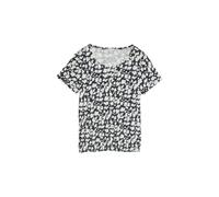 Wrinkled Effect Blouse for Women Tom Tailor Henley Bleu S