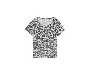 Wrinkled Effect Blouse for Women Tom Tailor Henley Bleu S