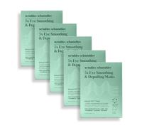 Wrinkles Schminkles Eye Smoothing & Depuffing Masks - Collagen Depuffing Mask for Smooth Wrinkles, Reduce Puffy Under Eyes, & Hydrate Dark Circles - 100% Biodegradable (5 Pairs)
