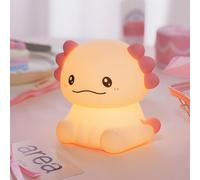 Wrischan Night Light Kids, Cute Soft Silicone LED Lamp with 7 Color Changing & 3 Dimmable Settings, 30-Minute Timer, Rechargeable Portable Nursery & Bedroom Decor, Gift for Kids & Women