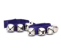 Wrist and Ankle Bells Pair, Reindeer Jingle Bells Christmas - Purple (WPU)