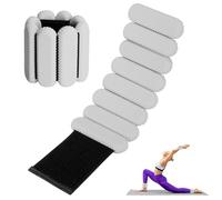 Wrist Ankle Weights for Women, Adjustable Ankle Weights Strength Training Silicone Bracelets Workout Wrist Ankle Weights for Men Women Yoga Running Dance Ankle Arm Leg Weights (2lb Grey)