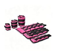Wrist & Ankle Weights Set - Pair Adjustable Weighted Straps for Fitness, Walking, Running & Strength Training | Soft Comfortable Design for Men & Women (Pink, 0.5kg Pair)