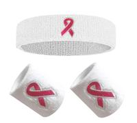 Wrist Bands Against Sweat, Wrist Sweatbands for Men, Cancer Awareness Sweatbands, Elastic Sweatbands, Wrist Sweatbands, Stretchy Tennis Bracelets for Football