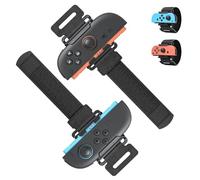 [ / ]- Wrist Bands for Just Dance 2026 2025 2024 for Switch 2 & Switch 1 & OLED Model, Adjustable Elastic Strap for Switch 2 Controller, for Zumba Burn It Up, Two Sizes