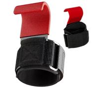 Wrist Bands For Men | Grip Hooks For Athletic Strength | Ergonomic Supports With Reinforcements For Home Workouts & Fitness
