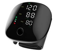Wrist Blood Pressure Monitor Led Display, Touch Screen Wrist Blood Pressure Cuff 99x2 Reading Memory