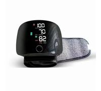Wrist Blood Pressure Monitor, Portable Electric Blood Pressure Monitor Digital Blood Pressure Meter LCD Backlit Memory Pocket BP Machine Adjustable Cuff Blood Pressure Meter