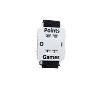 Wrist Counter for Friendly Play, Lessons, Manual Scorekeeping Accessory with Readable Number Display, Strap Manual Tennis Scorekeeping Wristband Points Games Counter Practice Play Lesson Accessory