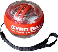 Wrist Exerciser Ball, Auto-Start Wrist Gyro Ball, Forearm Trainer with LED Lights, for Men & Women Stress Relief red