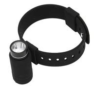 Wrist Flashlight High Brightness IP5 Waterproofing Hands 3 Modes Wrist Watch Flash Light IP5 Waterproofing Aluminum Alloy Housing for Mountaineering Night Fishing
