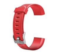 Wrist Replacement Replacement Very Fit Watch Fitness for ID115 Fitness 5 Color Strap Wristband Activity Watch to with Love (Red, One Size)