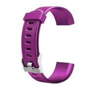 Wrist Replacement Replacement Very Fit Watch Fitness for ID115 Fitness 5 Color Strap Wristband Activity Car Watch for Men (Purple, One Size)