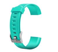 Wrist Replacement Replacement Very Fit Watch Fitness for ID115 Fitness 5 Color Strap Wristband Activity Diver Watches for Men Automatic (Mint Green, One Size)