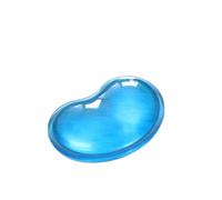 Wrist Rest 1PC Silicone Wavy Comfort Gel Computer Mouse Hand Wrist Rests Support Cushion Pad Heart-Shaped Pillow(Color2)