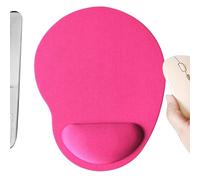 Wrist Rest Mouse Pad - Ergonomic Computer Mat, Smooth Tracking, Anti-Slip Base with Soft Gel Cushion | Supportive Mouse Accessory for Office Desk, Home Use, and Long Typing or Hours