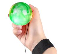 Wrist Return Ball Return Rubber Bounce Power Rebound Training Practice Toy | Rebound Ball for Sports Indoor Beach Party Stcking Play Training Practice School Gym Outdoor