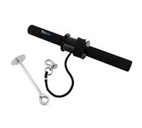 Wrist Roller Curler Curl Grip Gym Exerciser Trainer Forearm Strengthener Portable Heavy Arm Training Max Load 8.5kg/20pound for Body Builders Athletes