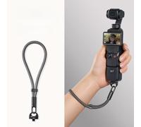 Wrist Strap for DJI Pocket 4 Pro, Compact Nylon Hand Strap Lightweight Anti Drop Lanyard for On-the-Go Capture(Gray)