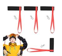 Wrist Straps - 4 Pieces Gloves Holder Strap | Detachable Anti-Lost Ski Glove Leashes | Ski Glove Straps | Elastic Gloves Straps for Snowboard Ski Outdoor Sports