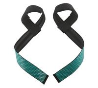 wrist straps weightlifting 1 Pair Silica Gel Non-Slip Lifting Straps For Weightlifting,Gym Non-slip Powerlifting,Strength Training Belts(Green)