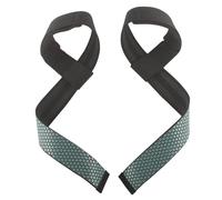 wrist straps weightlifting 1 Pair Silica Gel Non-Slip Lifting Straps For Weightlifting,Gym Non-slip Powerlifting,Strength Training Belts(DARK GRAY)