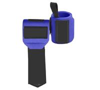 wrist straps weightlifting 1 Pair Wristband Wrist Support Brace Straps Extra Strength Weight Lifting Wraps Bandage Fitness Gym Training(Blue)