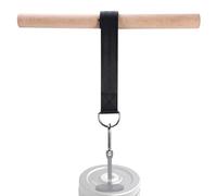 Wrist Strengthener | Forearm Wrist Exerciser with Wooden Handle - Arm Workout Equipment for Adults Men Women Rehabilitation Recovery Outdoor Office Gym Home