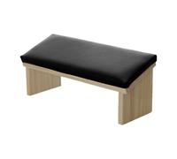 Wrist Support - Hand Rest For Acrylic Nails, Wooden Pu Leather Manicure Arm Pads, Nail Rest Cushion, Cushion Holder Stand With Wooden Support Leg for Home Nail Manicurists