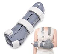 Wrist Support Splint for Forearm and Hand Pain Relief, Breathable Medical Wrist Brace for Fractures Sprains and Sports Injuries, Adjustable Stabiliser for Adults Kids(Children's Size,Left)