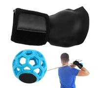 Wrist Swing Corrector - Cloth Pu Foam Tool, Golf Exerciser | Precision Motion Device with Gesture Support, Skill Improvement Gear for Outdoor Driving Ranges, Golfers, Friends, and Training