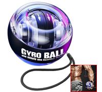 Wrist Trainer Gyro Ball, Auto-Start Wrist Strengthener light up control gyroscopic, Forearm Exerciser Gyro Ball, for Strengthen Arms, Fingers, Wrist Bones and Muscles