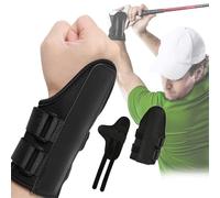 Wrist Trainer Pro Golf, Golf Wrist Correction Trainer, 2025 Upgraded Golf Wrist Training Aid with Golf Swing Band, Golf Grip Trainer for Beginners Arm Posture Correcting (1 Pcs)
