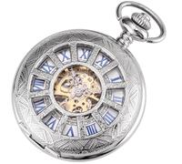 Wrist Watch Men Skeleton Automatic Mechanical SIBOSUN Steampunk Skull Stainless Steel Analog Black Gold