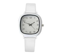 Wrist Watch - Watch for Nursing Student,Square Silicone Band Lady Wristwatch with Second Hand Easy Read Jewelry Accessories for School & Exams