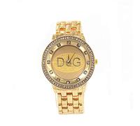 Wrist Watches Watches for womenHot Sale Newest High Quality DQG Women Quartz Watch Golden Stainless Steel Rhinestone Lady Sport Watch Reloj Mujer